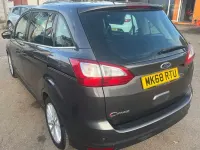 Used Ford Grand C-Max Titanium 125 HP (91 kW) 2018 Grey MPV