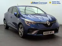 Used Renault Clio RS Line 130 HP (95 kW) 2019 Blue Hatchback