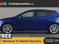 Used Seat Leon FR 125 HP (91 kW) 2017 Blue Hatchback