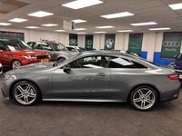 Used Mercedes E220 AMG line 194 HP (142 kW) 2018 Grey Coupe