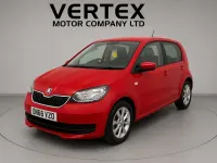 Used Skoda Citigo SE 60 HP (44 kW) 2018 Red Hatchback
