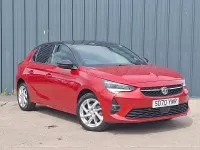Used Vauxhall Corsa SRi 100 HP (73 kW) 2020 Red Hatchback