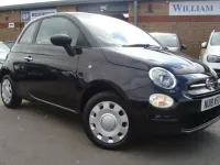 Used Fiat 500 Pop 69 HP (50 kW) 2018 Black Hatchback
