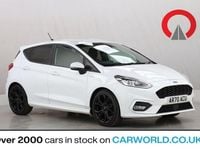 Used Ford Fiesta ST-Line 95 HP (69 kW) 2021 White Hatchback
