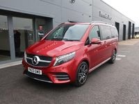 Used Mercedes V300 AMG line 237 HP (174 kW) 2023 Red MPV