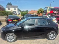 Used Vauxhall Corsa Edition 75 HP (55 kW) 2022 Black Hatchback