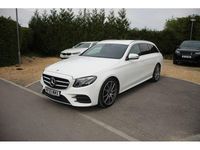 Used Mercedes E220 AMG line 2019 White Estate