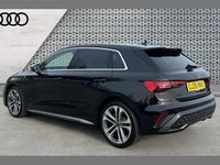 Ny Audi A3 S-Line 113 HK (83 kW) 2026 Svart Halvkombi