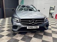 Begagnad Mercedes GLC220 AMG line 2016 Grå Kombi
