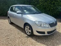 Used Skoda Fabia SE 69 HP (50 kW) 2015 Silver Hatchback