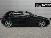 Begagnad Mercedes A150 AMG line 150 HK (110 kW) 2019 Svart Halvkombi