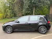 Used VW Golf VII SE 150 HP (110 kW) 2019 Black Hatchback