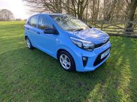 Used Kia Picanto 66 HP (48 kW) 2021 Blue Hatchback