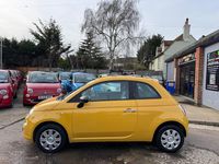 Used Fiat 500 Pop 2013 Yellow Hatchback