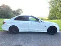 Used Mercedes C250 2011 White Sedan