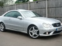 Used Mercedes CLK280 2009 Silver Coupe