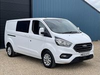Used Ford Transit Custom Limited 2022 Frozen white (solid colour) Estate