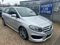 Begagnad Mercedes B180 AMG line 109 HK (80 kW) 2017 Silver Minibuss
