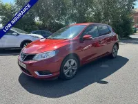 Used Nissan Pulsar N-TEC 115 HP (84 kW) 2015 Red Hatchback