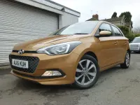 Used Hyundai i20 Edition 100 HP (73 kW) 2015 Orange Hatchback
