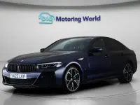 Used BMW 520 M Sport 190 HP (139 kW) 2022 Blue Sedan