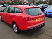 Used Ford Focus Zetec 2016 Red Estate