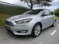 Used Ford Focus Titanium 125 HP (91 kW) 2015 Silver Hatchback