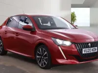 Second-hand Peugeot 208 Allure 75 CP (55 kW) 2020 Roșu Hatchback