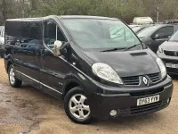 Used Renault Trafic 115 HP (84 kW) 2013 Black MPV