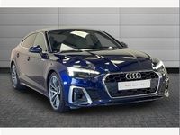Used Audi A5 Sportback S-Line 204 HP (150 kW) 2023 Blue Hatchback