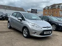 Used Ford Fiesta Zetec 96 HP (70 kW) 2011 Silver Hatchback