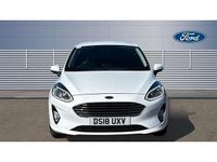 Used Ford Fiesta Titanium 100 HP (73 kW) 2018 White Hatchback