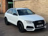 Używany Audi Q3 Black Edition 150 KM (110 kW) 2018 Biały SUV
