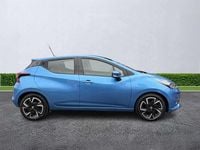 Usado Nissan Micra Acenta 2021 Azul Citadino