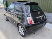 Used Fiat 500 Sport 69 HP (50 kW) 2009 Black Cabriolet
