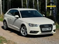Used Audi A3 Sport 110 HP (80 kW) 2014 White Hatchback