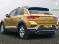 Used VW T-Roc Design 150 HP (110 kW) 2020 Yellow SUV