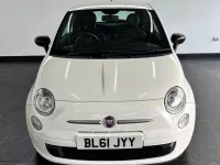 Used Fiat 500 85 HP (62 kW) 2012 White Hatchback