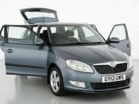 Begagnad Skoda Fabia SE 2012 Grå Halvkombi