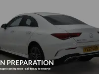 Used Mercedes CLA250e AMG Line Premium 218 HP (160 kW) 2022 White Coupe