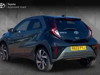 Used Toyota Aygo X 71 HP (52 kW) 2023 Cardamom green with black SUV