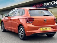 Used VW Polo Active 2021 Orange Hatchback