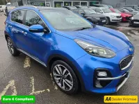 Used Kia Sportage 136 HP (100 kW) 2018 Blue SUV