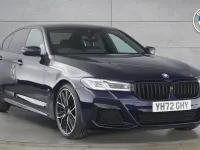 Used BMW 520 M Sport 187 HP (137 kW) 2022 Blue Sedan
