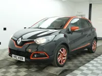 Used Renault Captur Dynamique 90 HP (66 kW) 2014 Black/orange SUV