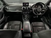 Begagnad Audi S3 Sportback Black Edition 2019 Vit Halvkombi