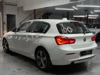 Begagnad BMW 116 Sport Line 2015 Vit Halvkombi