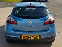 Used Renault Mégane III Dynamique 110 HP (80 kW) 2014 Blue Hatchback