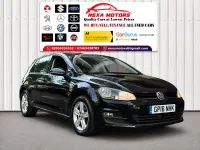 Used VW Golf VII Edition 125 HP (91 kW) 2016 Black Hatchback