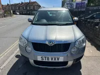 Used Skoda Yeti SE 105 HP (77 kW) 2011 Blue SUV